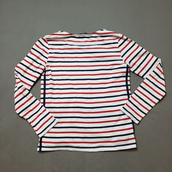 Scotch & Soda Striped Long Sleeve Top - Red, White, and Blue Nautical Sz 2 - Picture 7 of 10